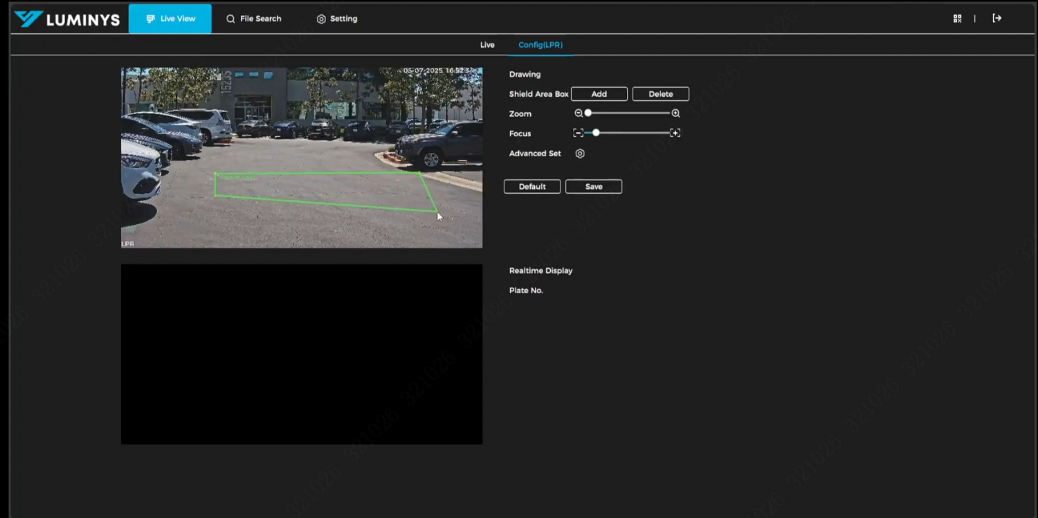 Cameras/LPR Initial Setup - Luminys WIKI